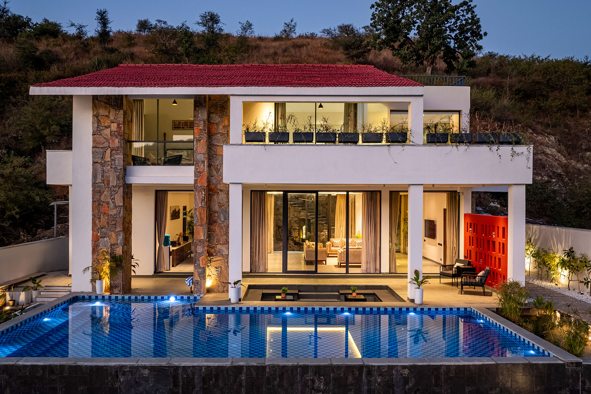 Villa for group stay in Udaipur