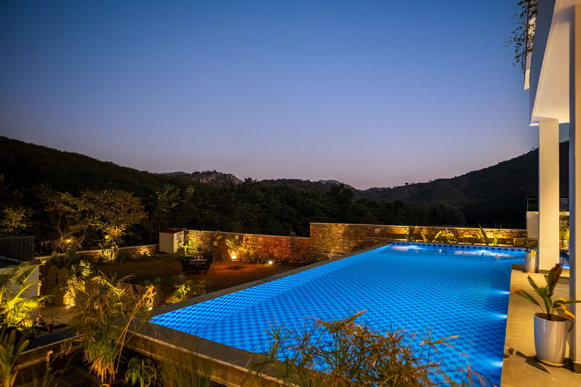 Weekend getaway villa in Udaipur